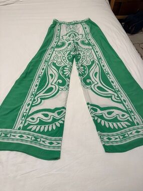 Wide Leg Bohemian Beach Pants